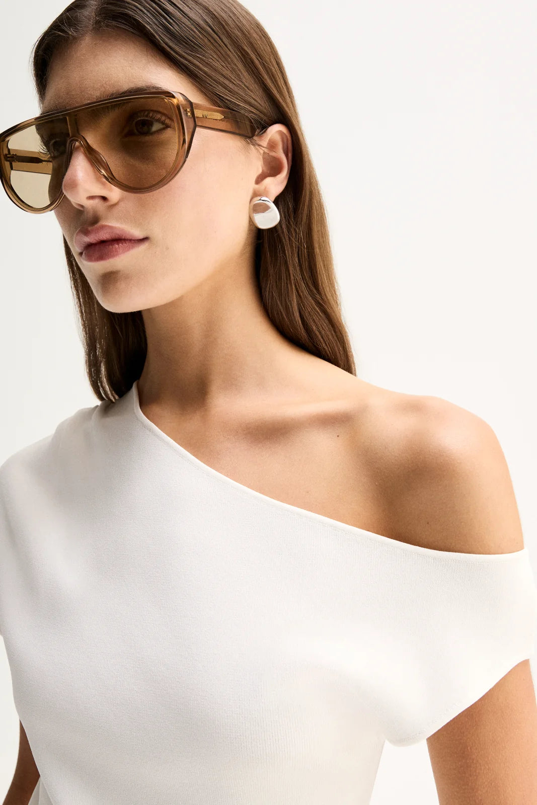 Elka Collective | Talia Knit Top - White