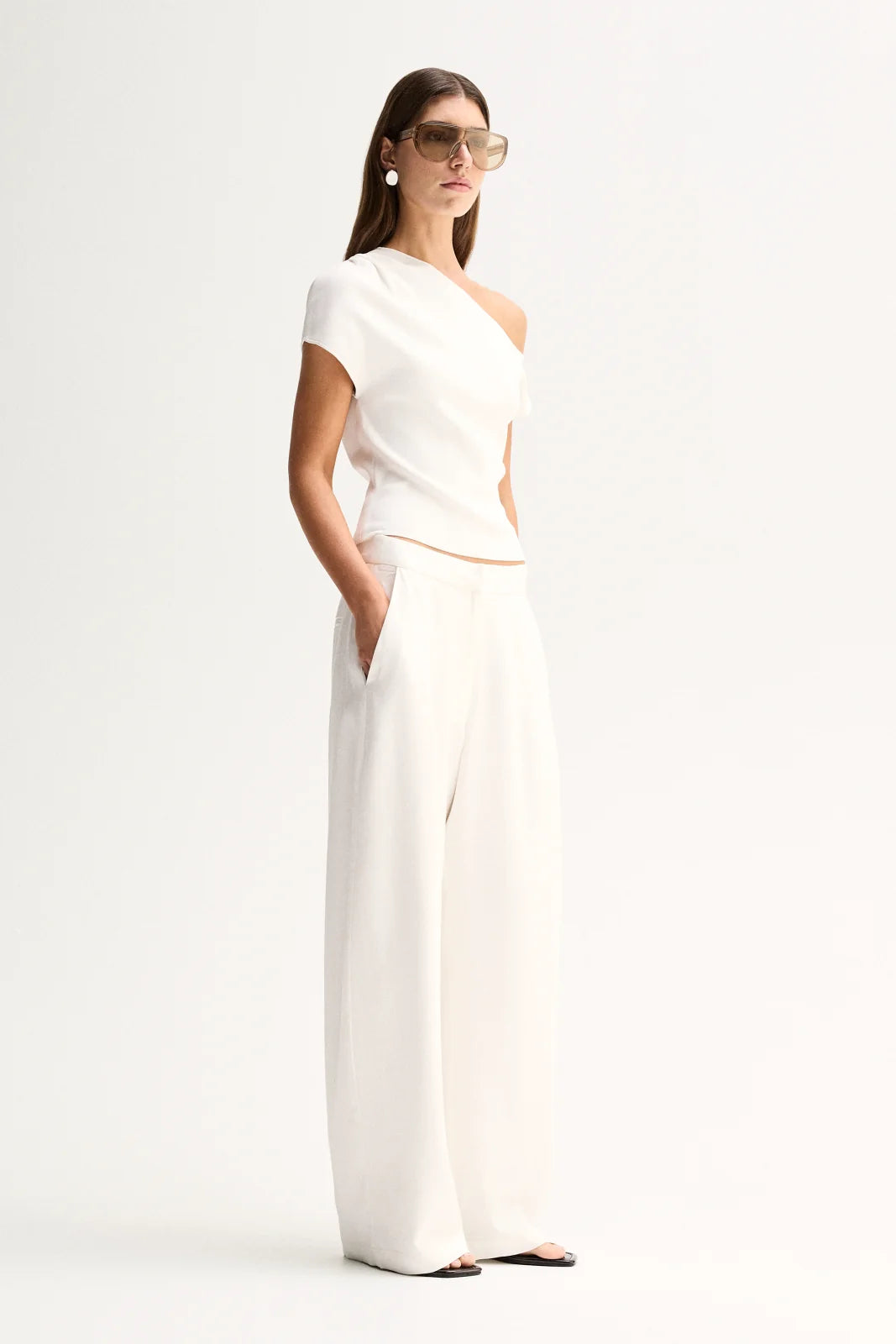 Elka Collective | Talia Knit Top - White