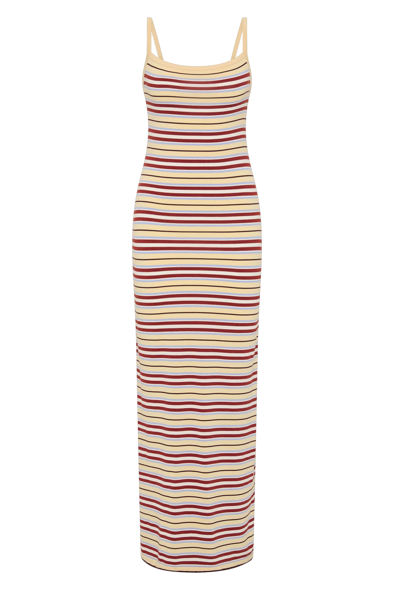 Faithfull The Brand | Doris Midi Dress - Cila Stripe Butter
