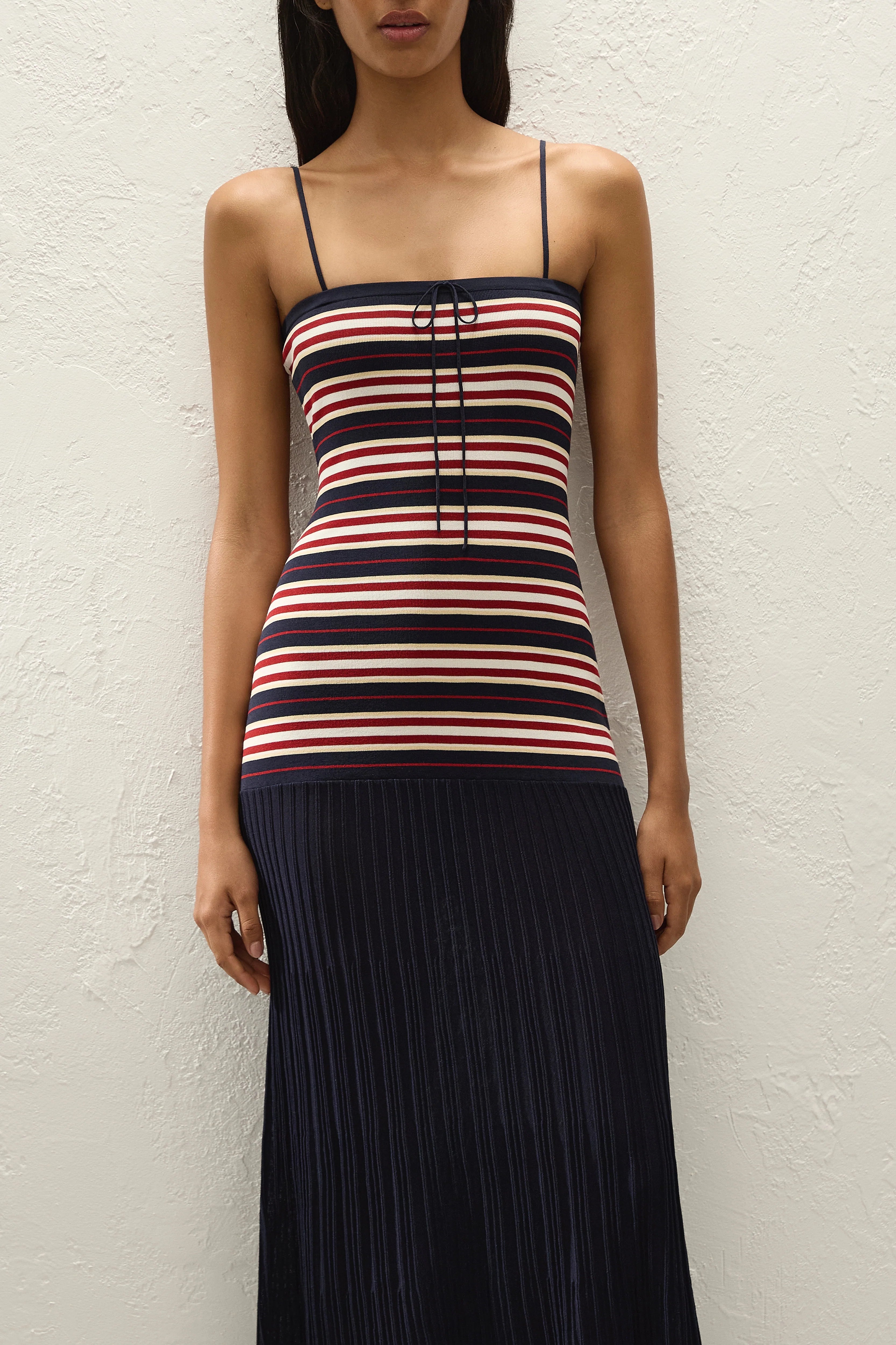 Faithfull The Brand | Doris Maxi Dress - Cila Stripe Navy