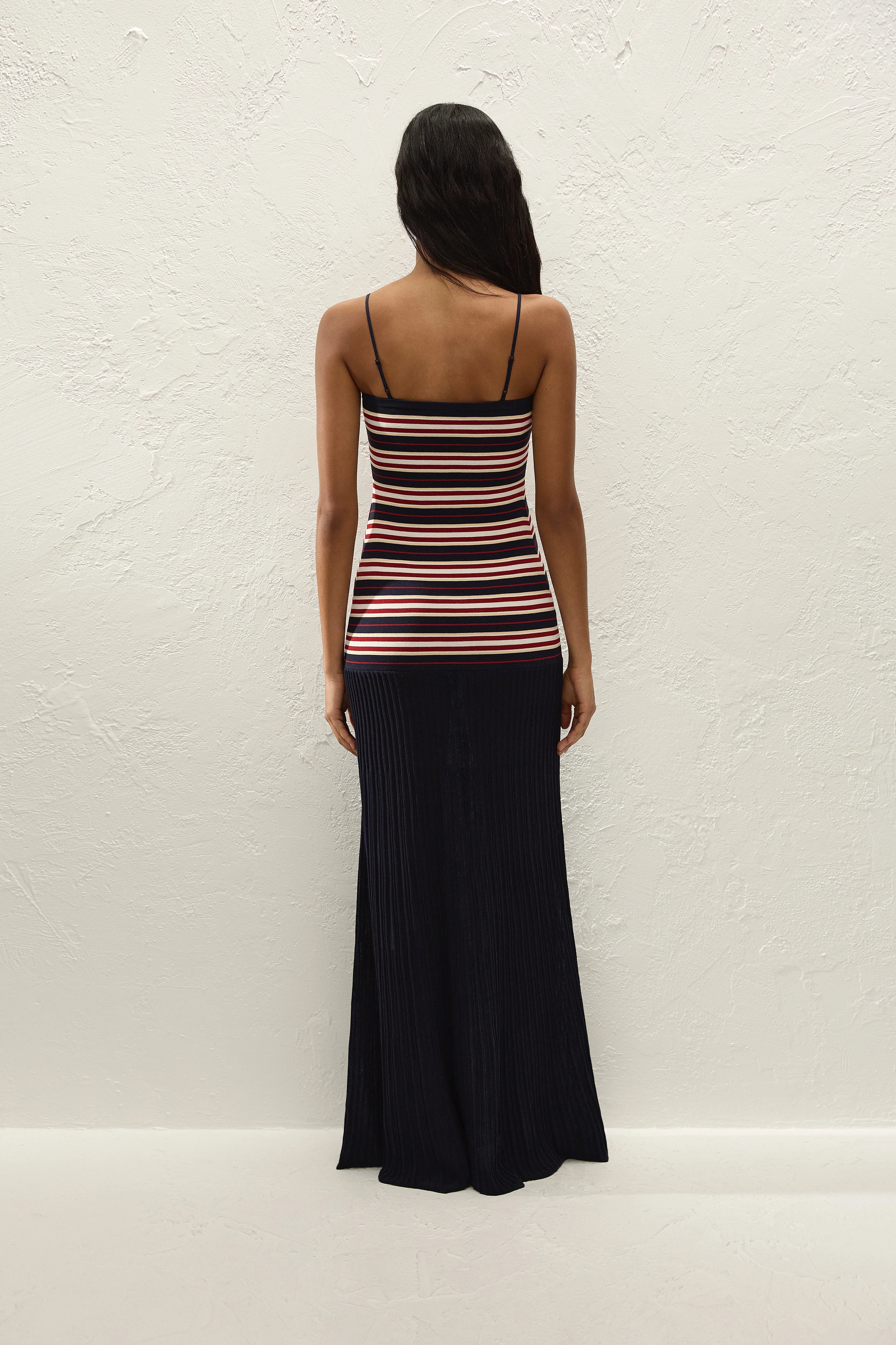 Faithfull The Brand | Doris Maxi Dress - Cila Stripe Navy