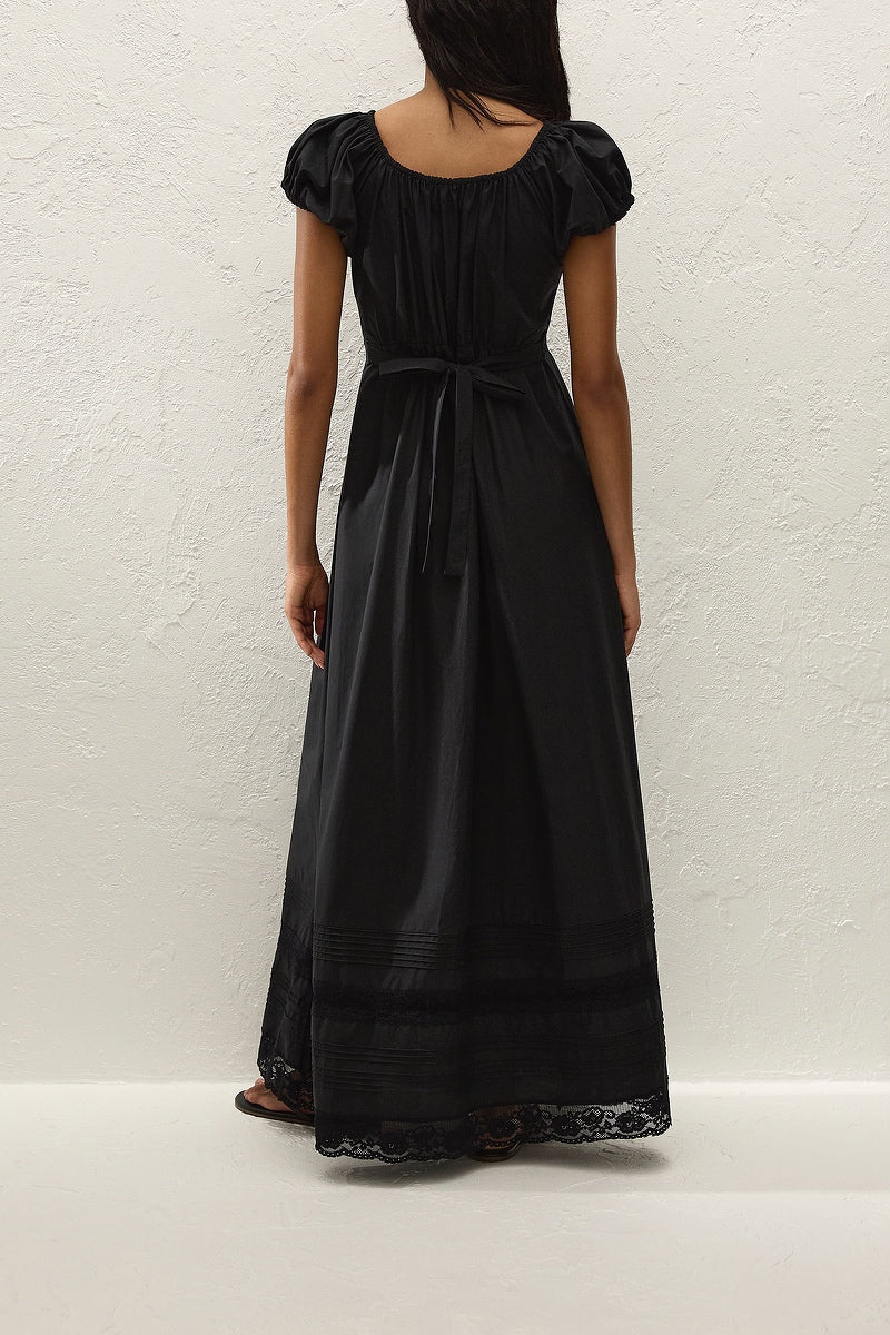 Faithfull The Brand | Elodia Maxi Dress - Mia Lace Black