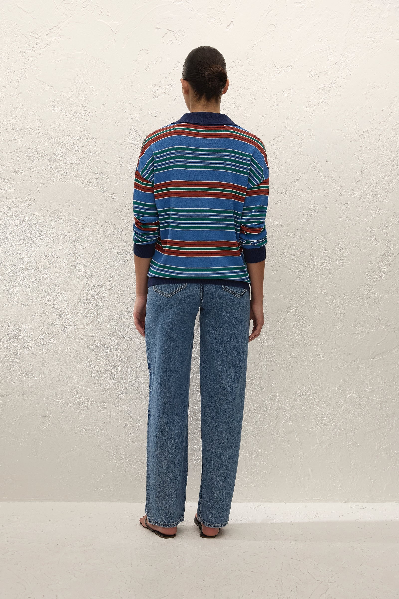 Faithfull The Brand | Harlow Oversized Polo - Juan Stripe