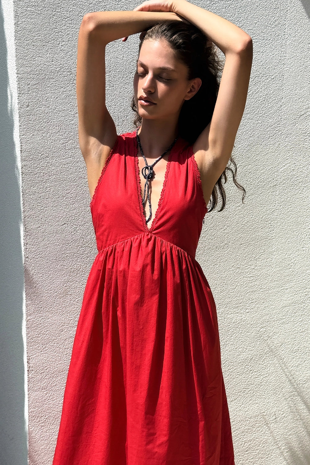 Faithfull The Brand | Jovita Midi Dress - Red