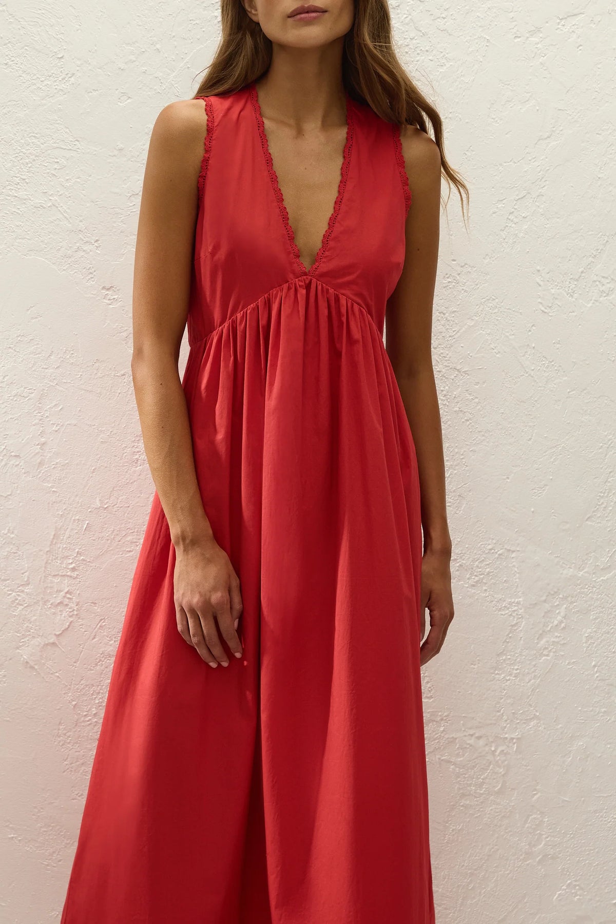 Faithfull The Brand | Jovita Midi Dress - Red