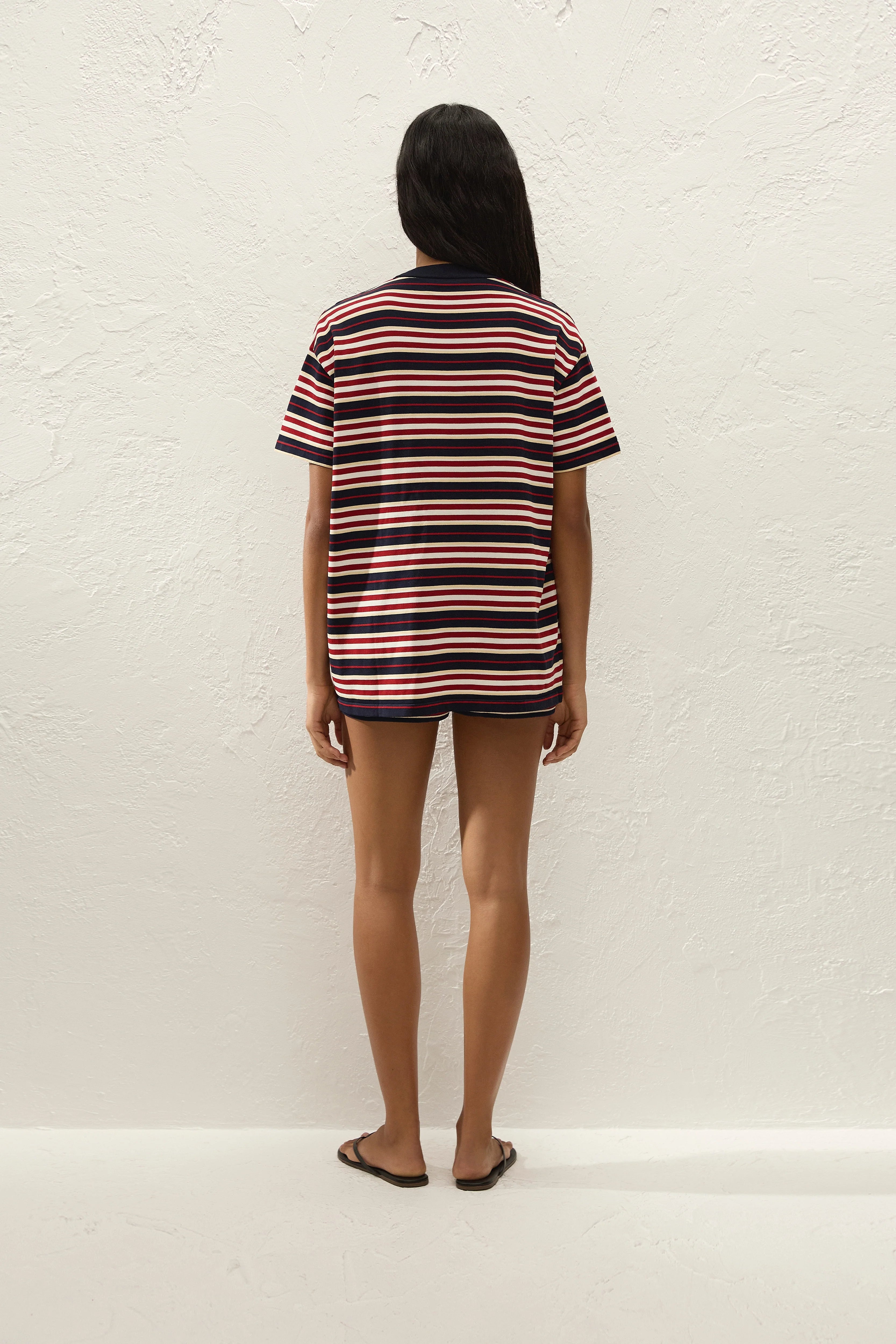 Faithfull The Brand | Le Paz Top - Cila Stripe Navy