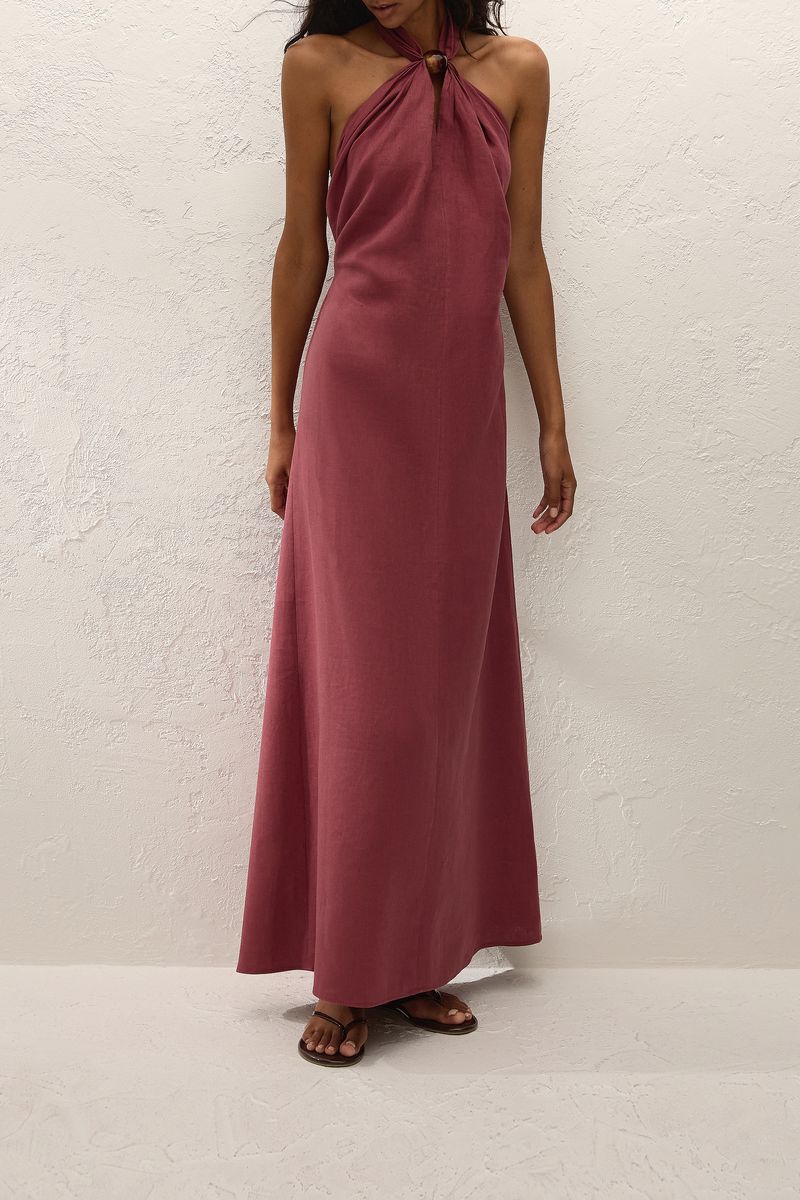 Faithfull The Brand | Lourdes Maxi Dress - Rhubarb