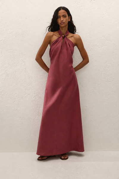Faithfull The Brand | Lourdes Maxi Dress - Rhubarb