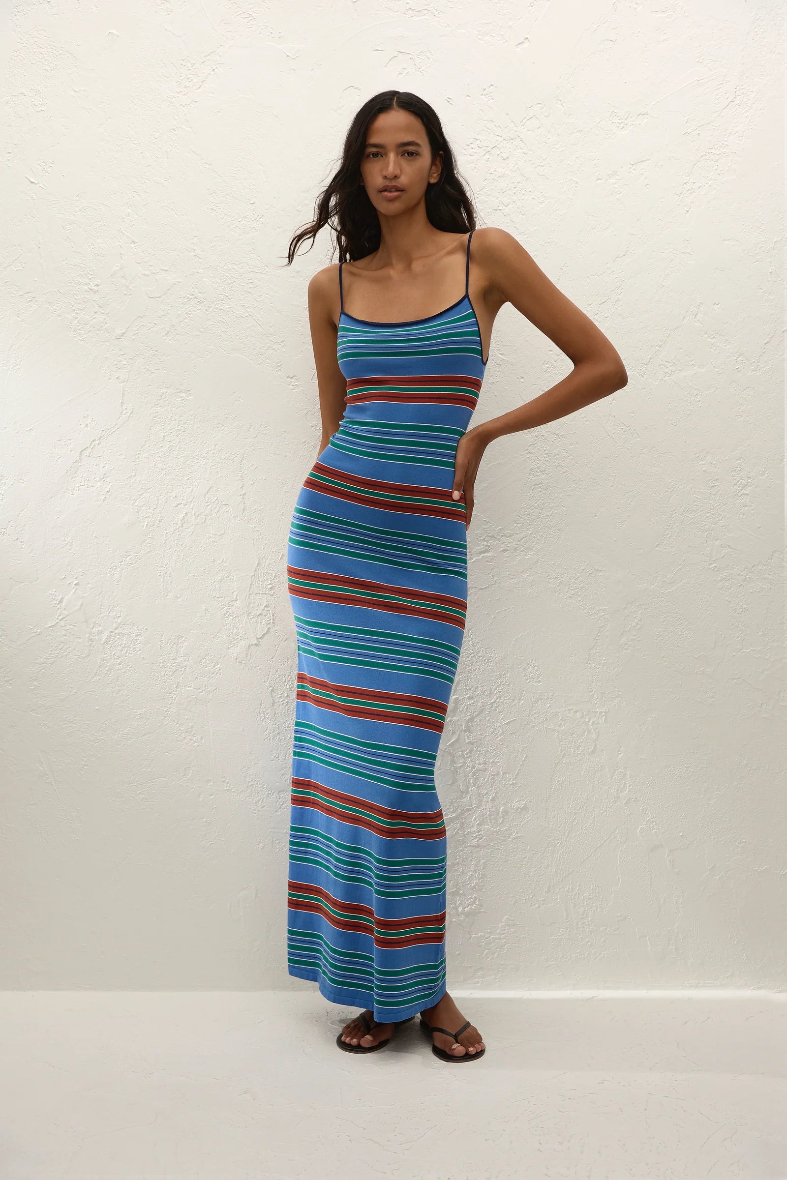 Faithfull The Brand | Lucy Maxi Dress - Juan Stripe