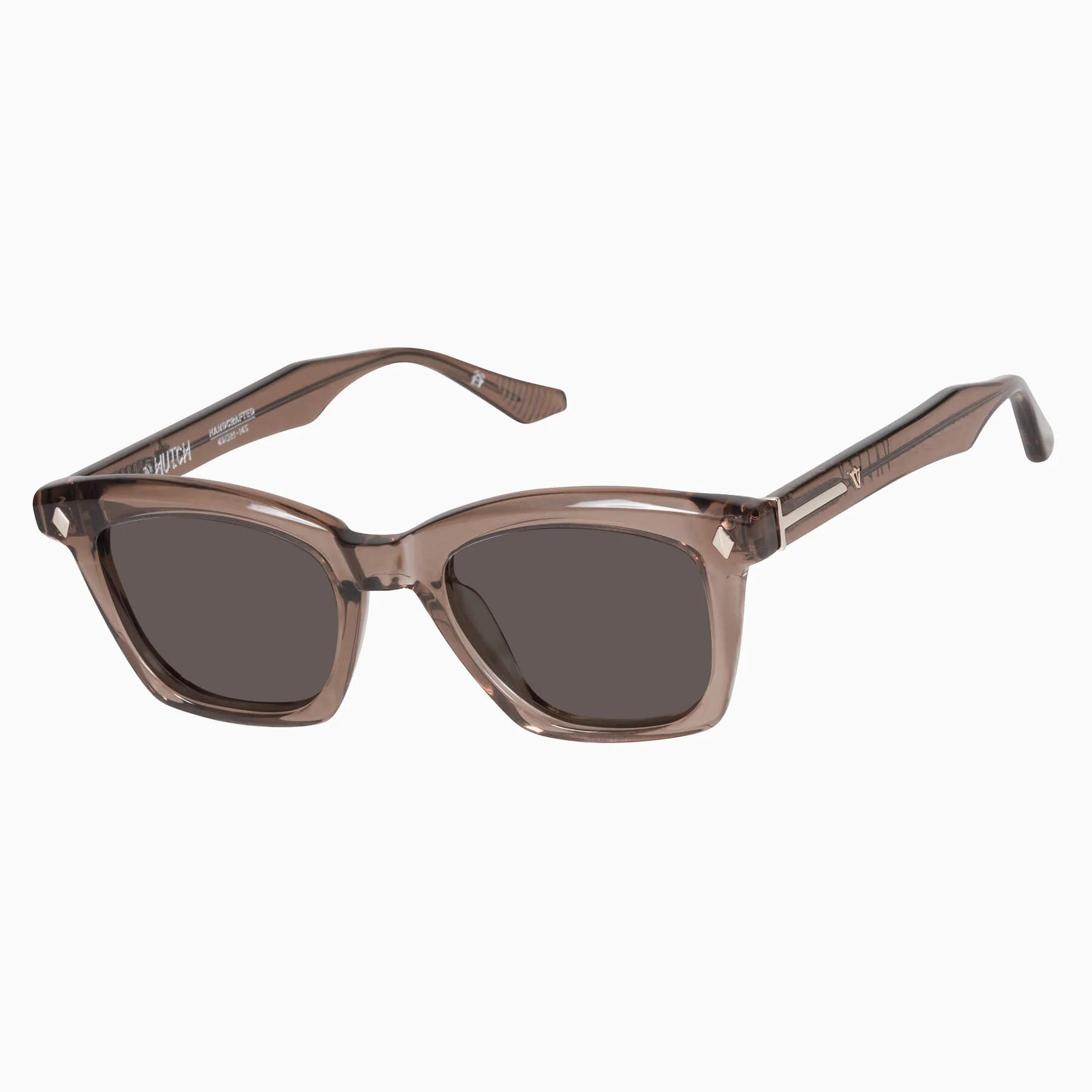 Valley | Hutch - Transparent Mocha w. Gold Metal / Brown Lens