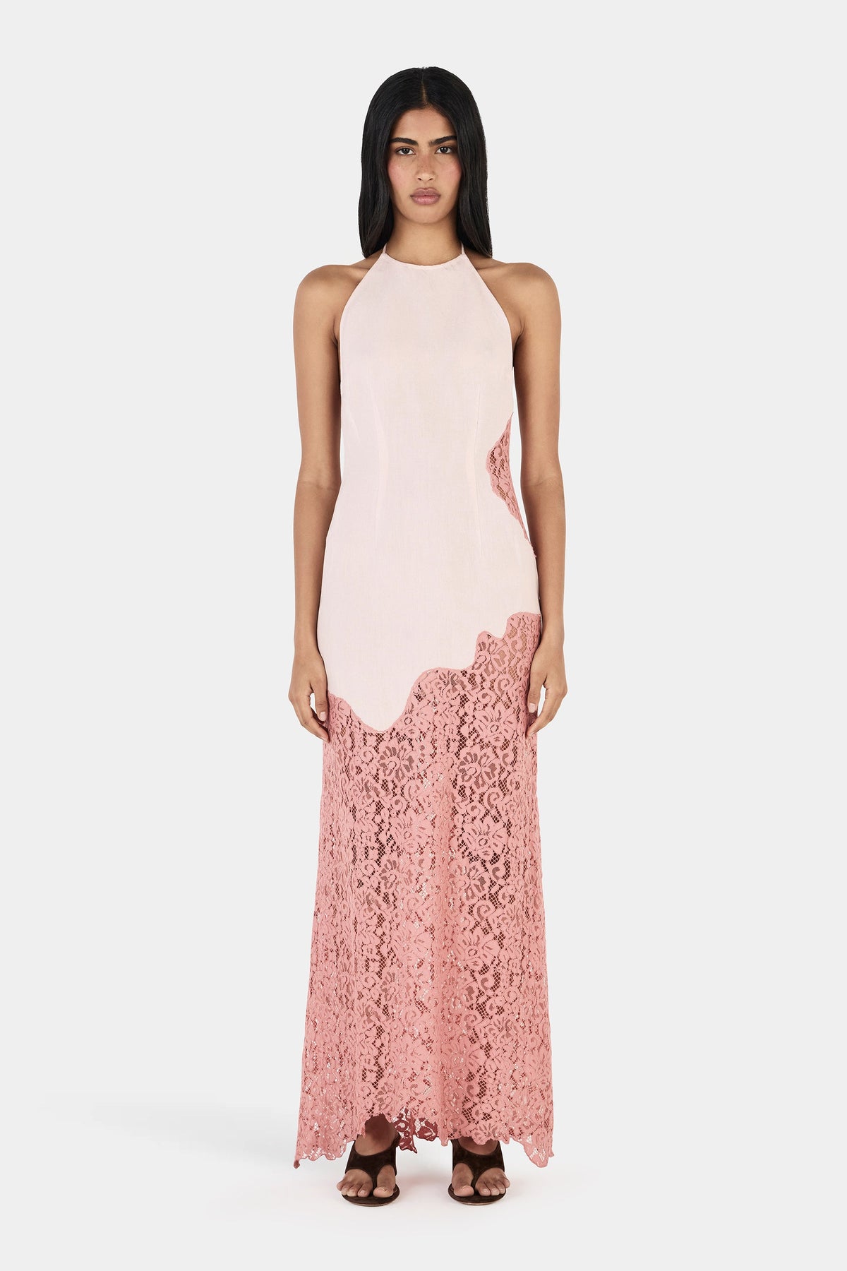 Hansen & Gretel | Crosby Maxi Dress - Pink Two Tone