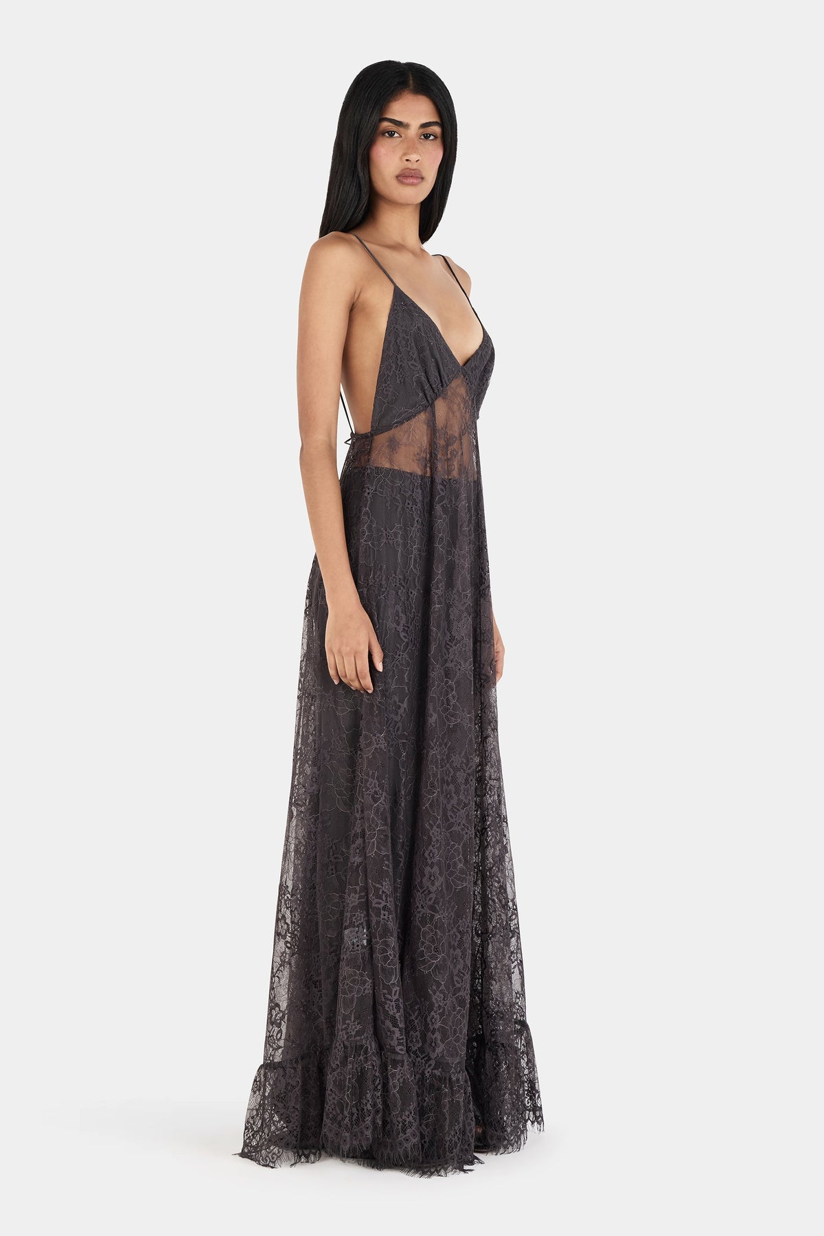 Hansen & Gretel | Nicks Gown - Charcoal