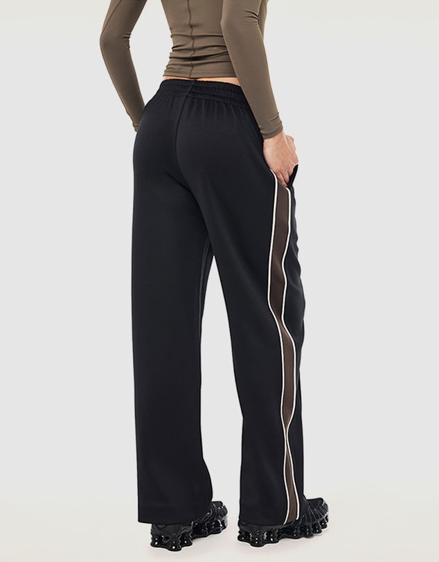 PE Nation | Man Down Trackpant - Black/Major Brown