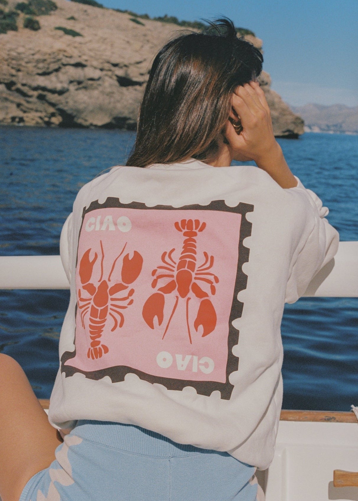 Ciao Ciao Vacation | Lobster Sweater