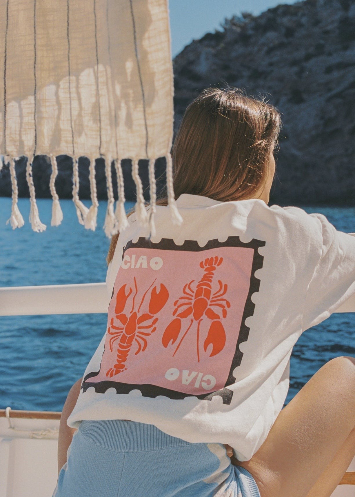Ciao Ciao Vacation | Lobster Sweater