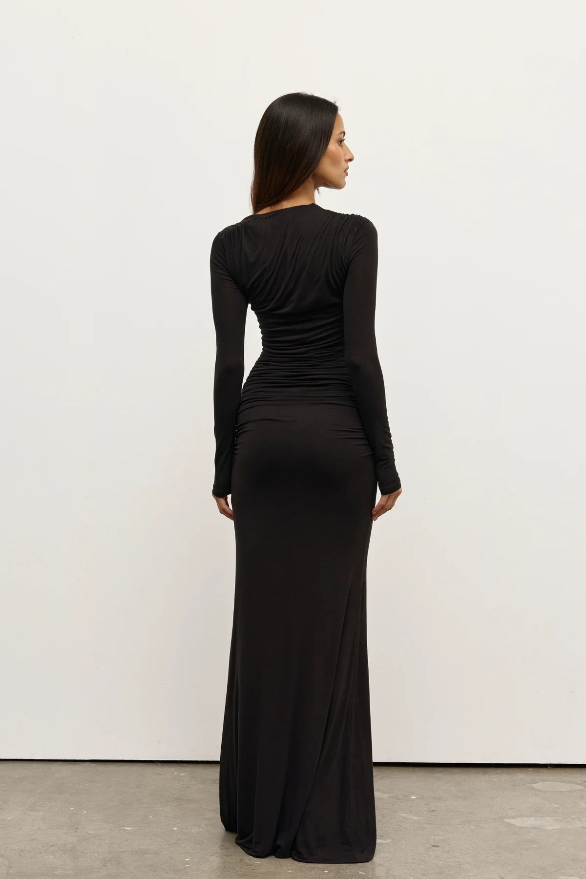Bayse Brand | Inaya Maxi Dress - Shadow