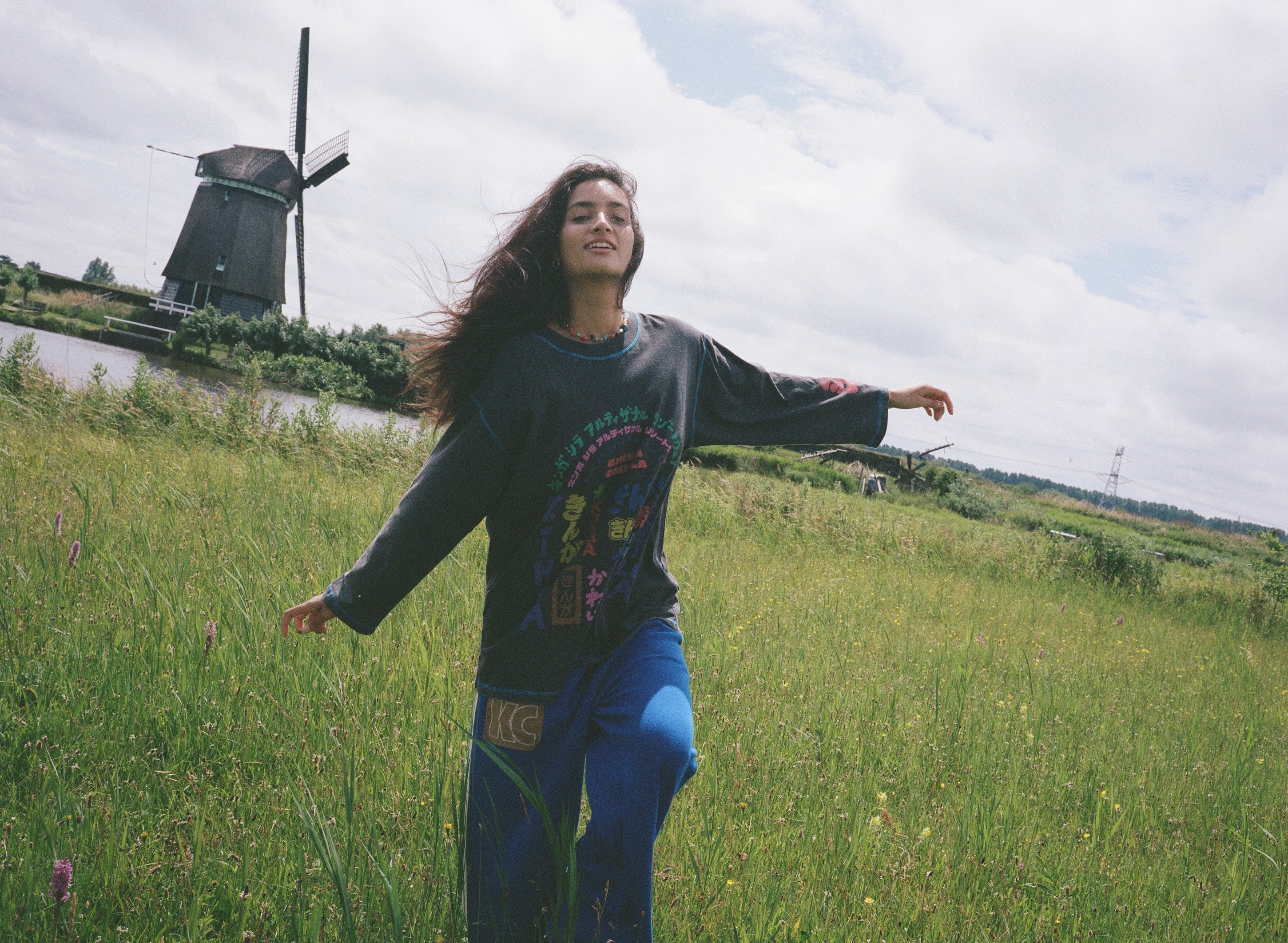 Kinga Csilla | Lantern Tommy Tee - Charcoal