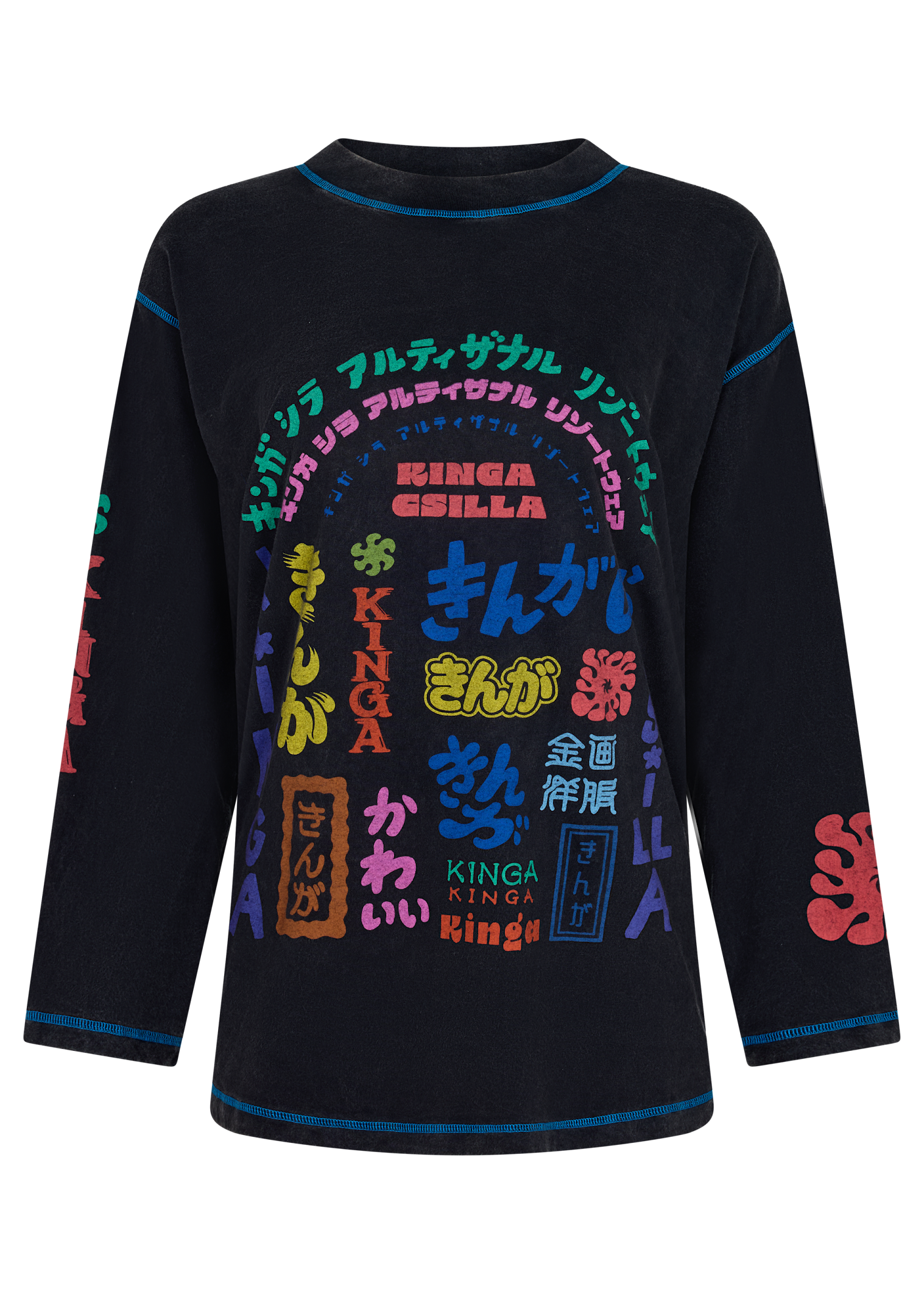 Kinga Csilla | Lantern Tommy Tee - Charcoal