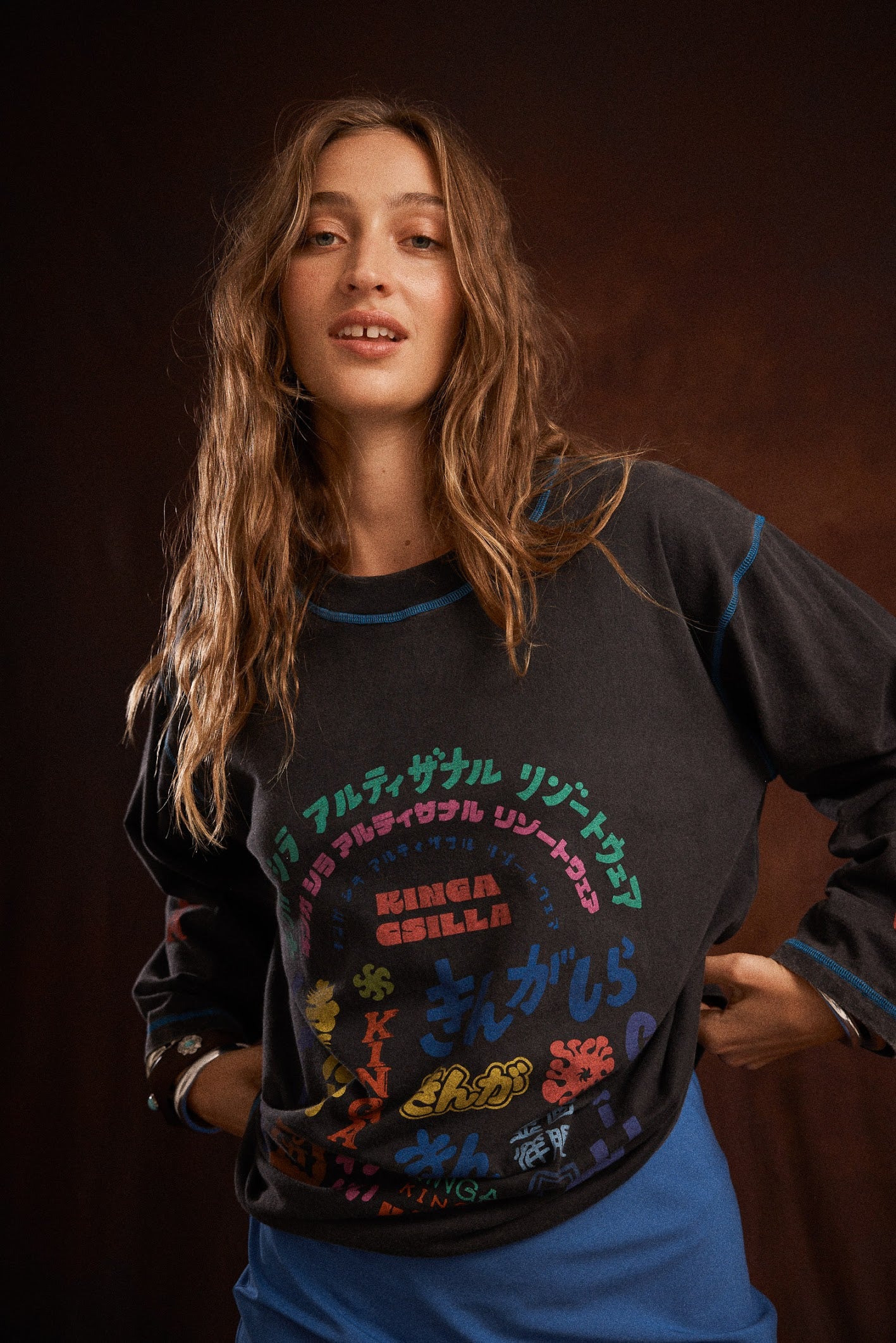 Kinga Csilla | Lantern Tommy Tee - Charcoal