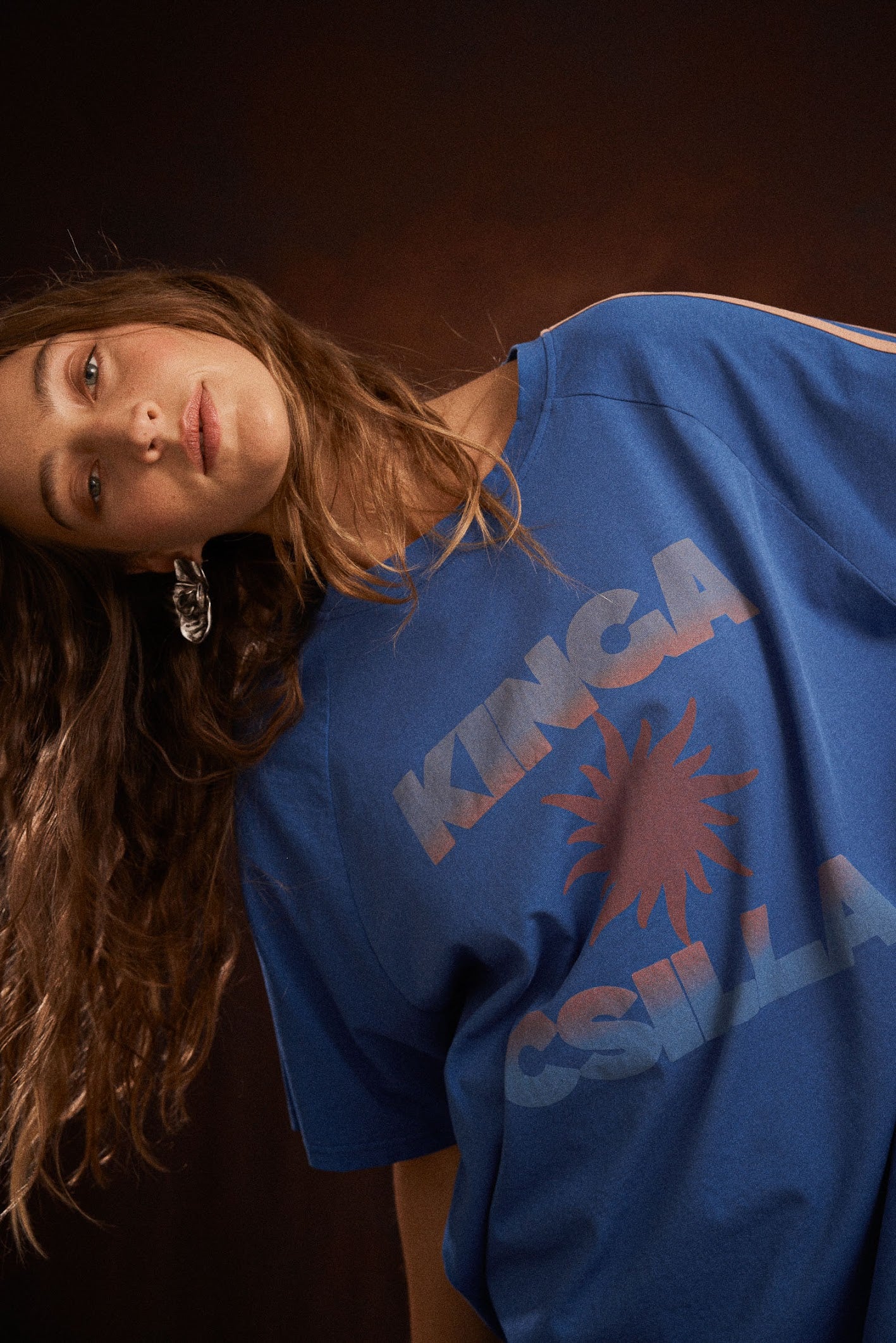 Kinga Csilla | Sunset Tee - Blue