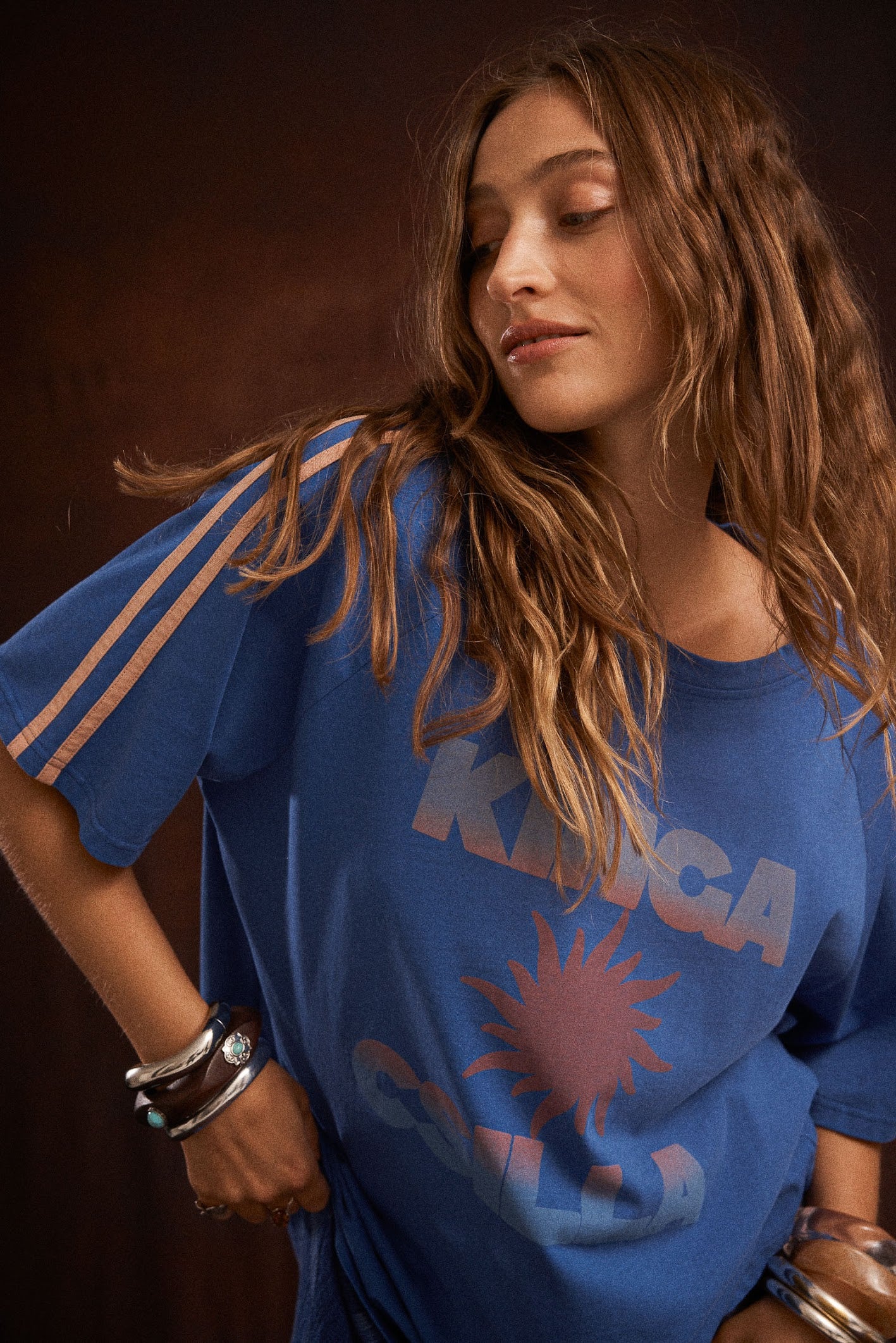 Kinga Csilla | Sunset Tee - Blue