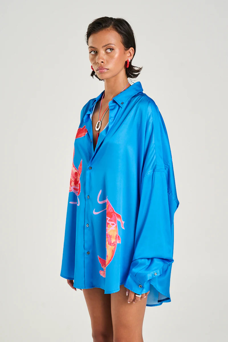 Summi Summi | LS OS Shirt - Koi