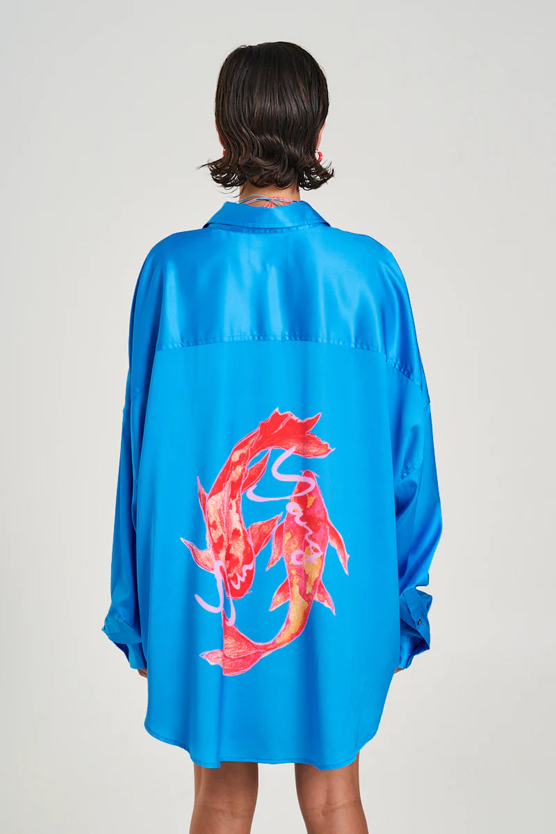 Summi Summi | LS OS Shirt - Koi