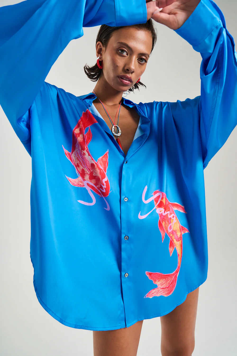 Summi Summi | LS OS Shirt - Koi