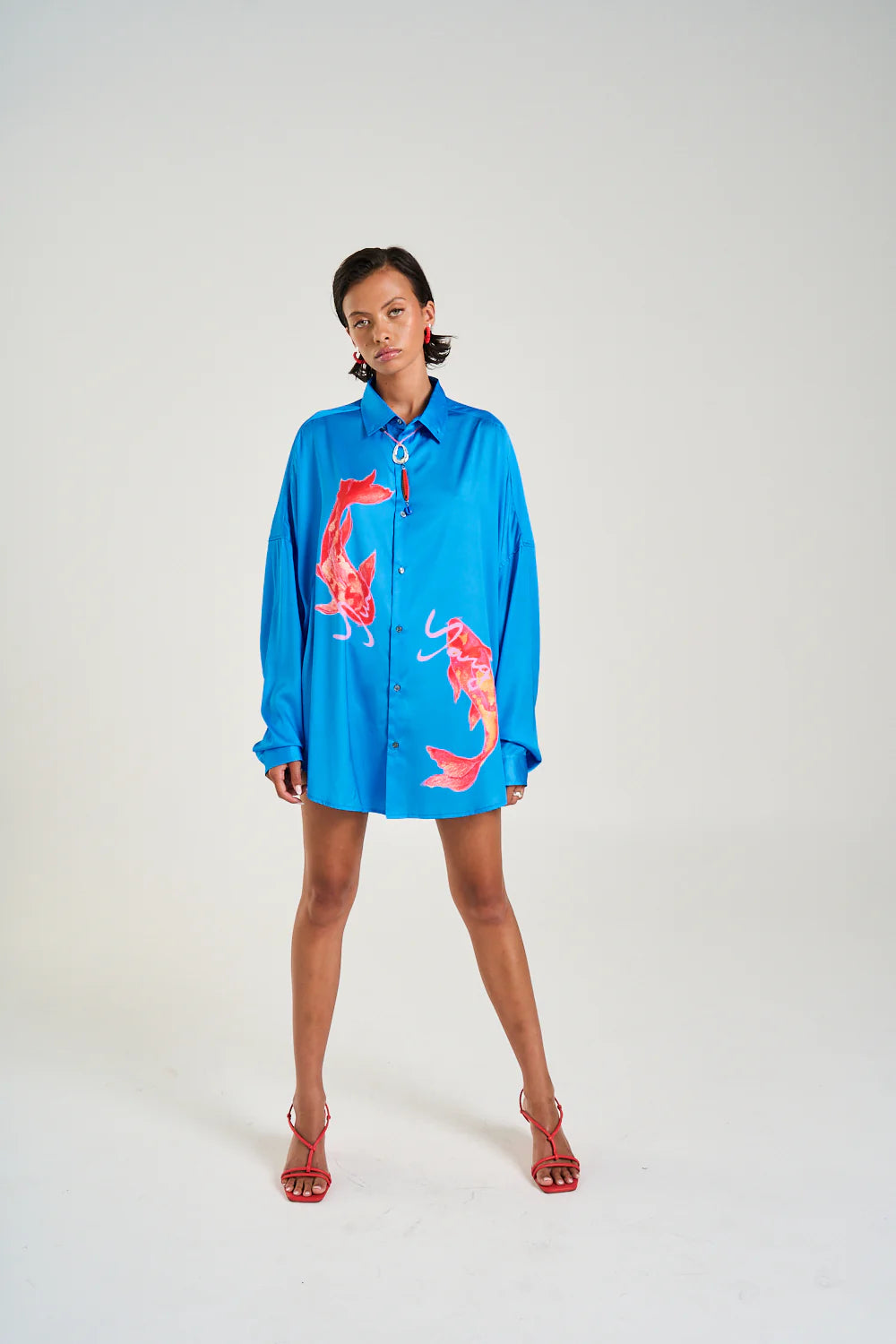 Summi Summi | LS OS Shirt - Koi