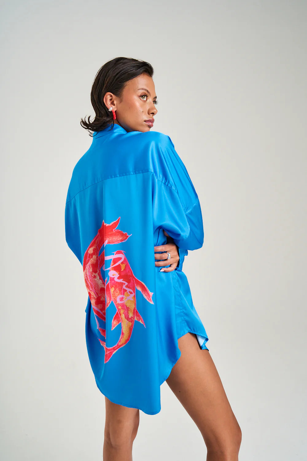Summi Summi | LS OS Shirt - Koi