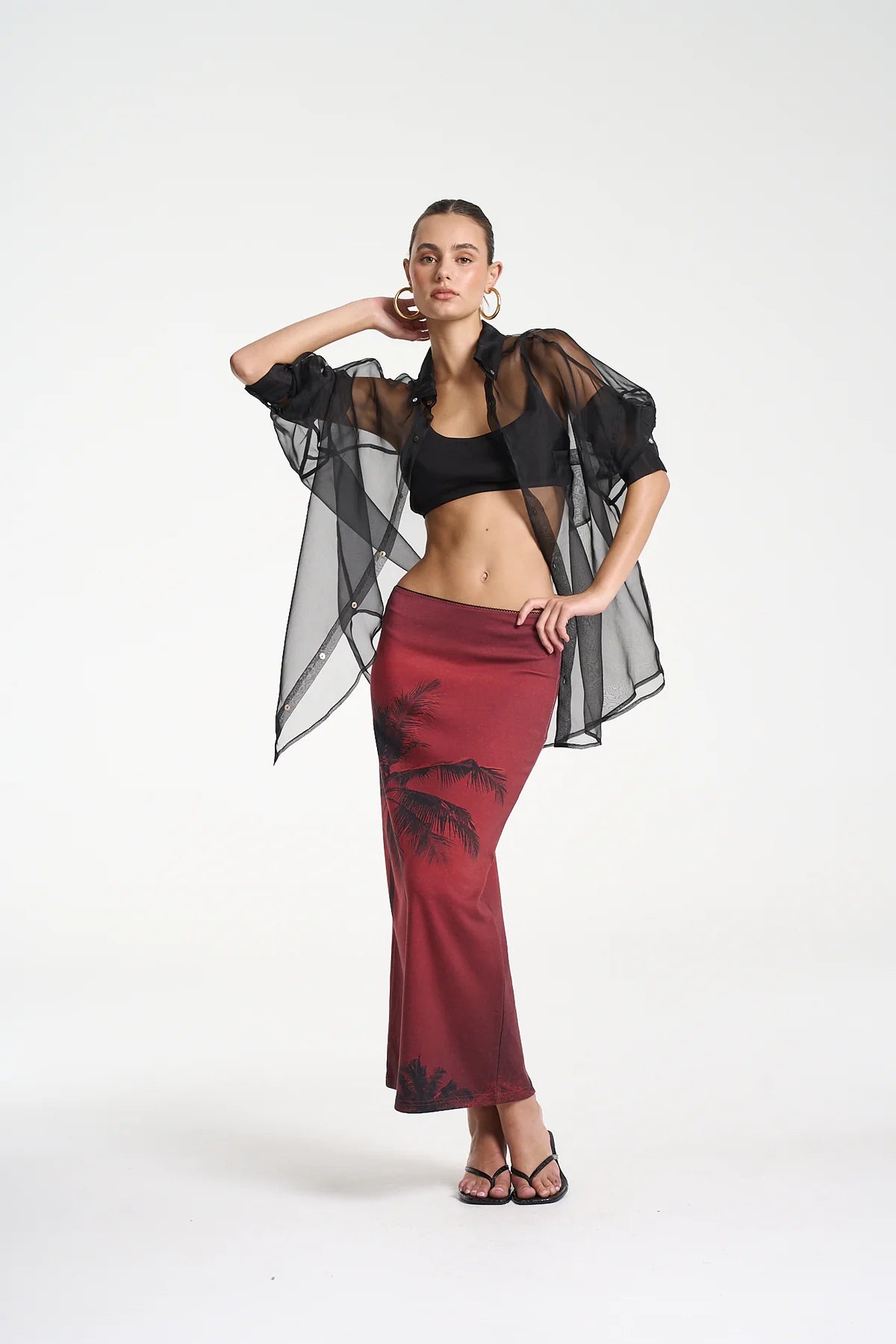 Summi Summi | Summi Midi Skirt - La Palma