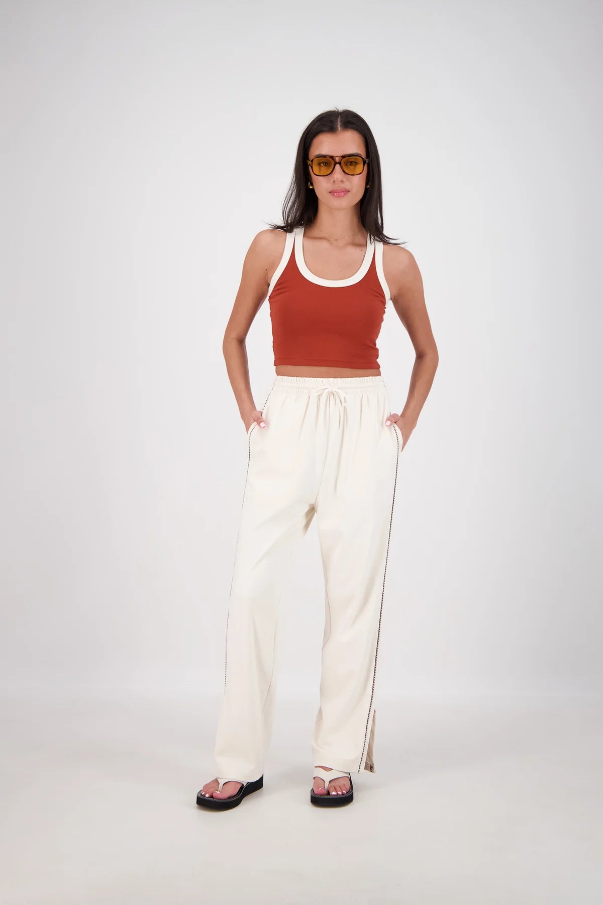 Jasmine Alexa | Manarola Trackpant Oatmeal