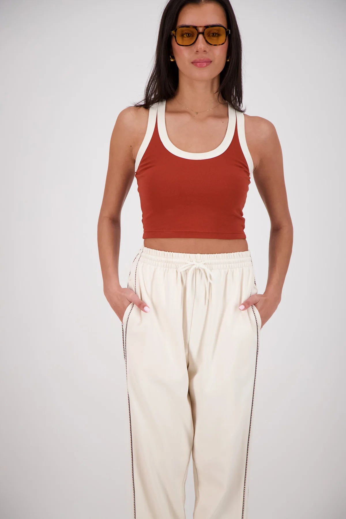 Jasmine Alexa | Manarola Trackpant Oatmeal