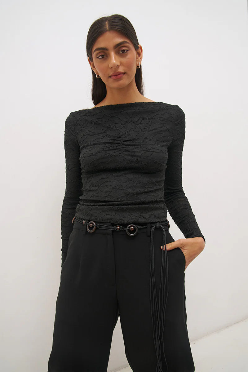 Mon Renn | Willow Top - Black