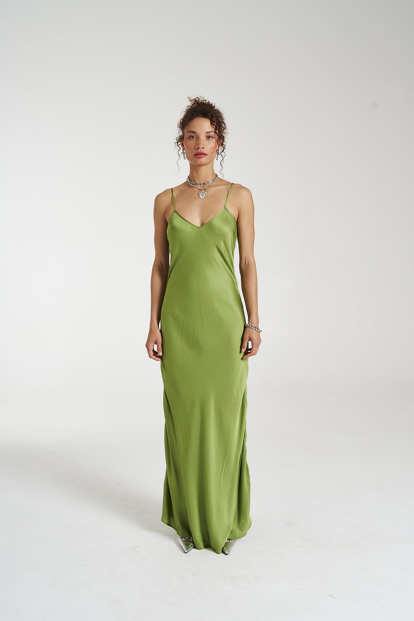 Summi Summi | Maxi Siren Dress - Moss