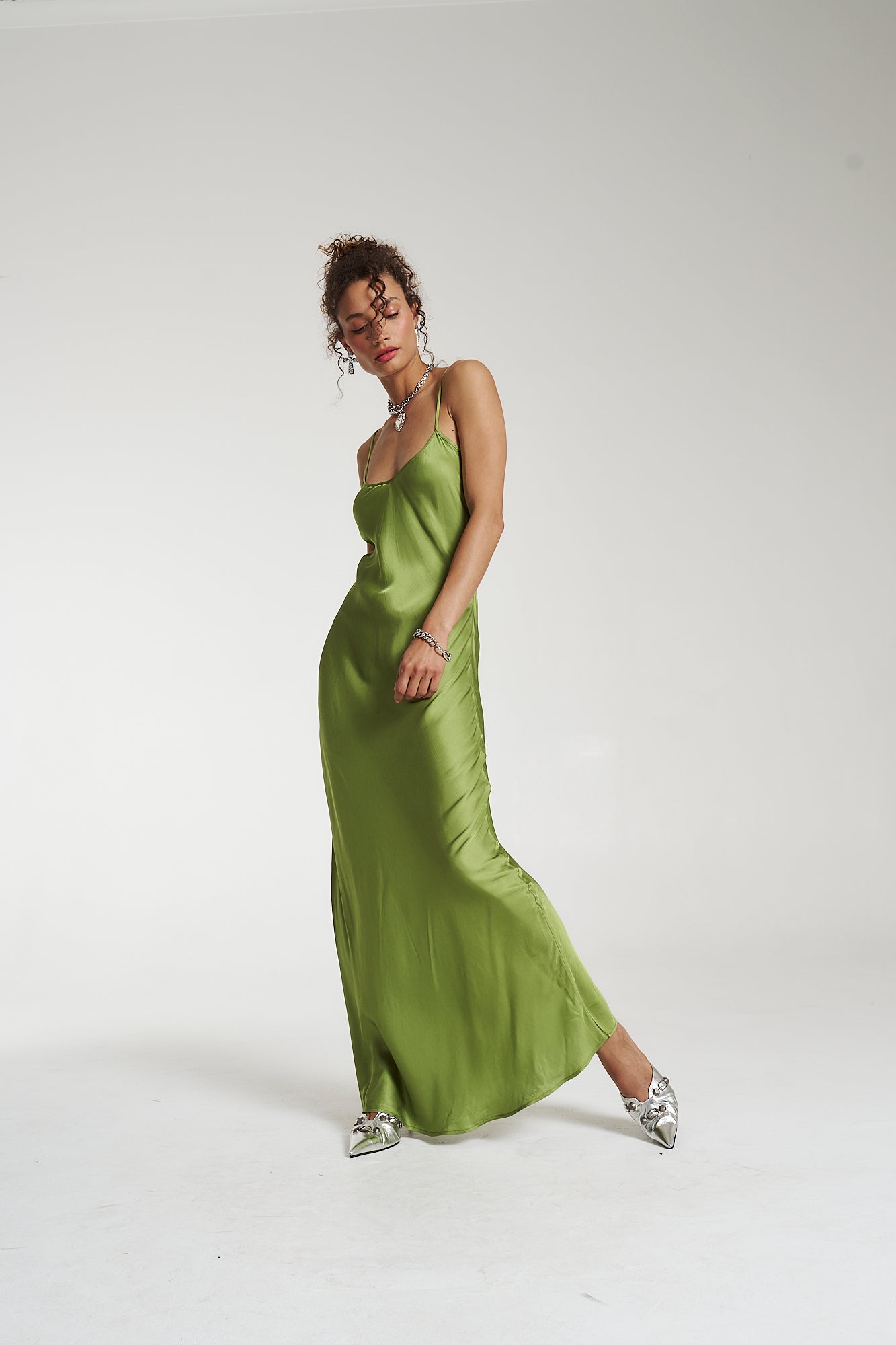 Summi Summi | Maxi Siren Dress - Moss