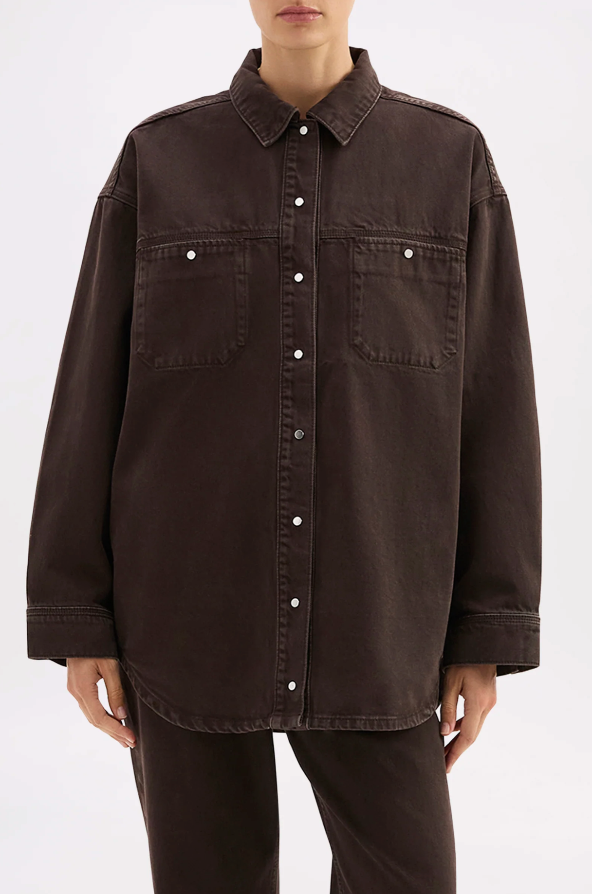 Nude Lucy | Brax Denim Jacket - Espresso