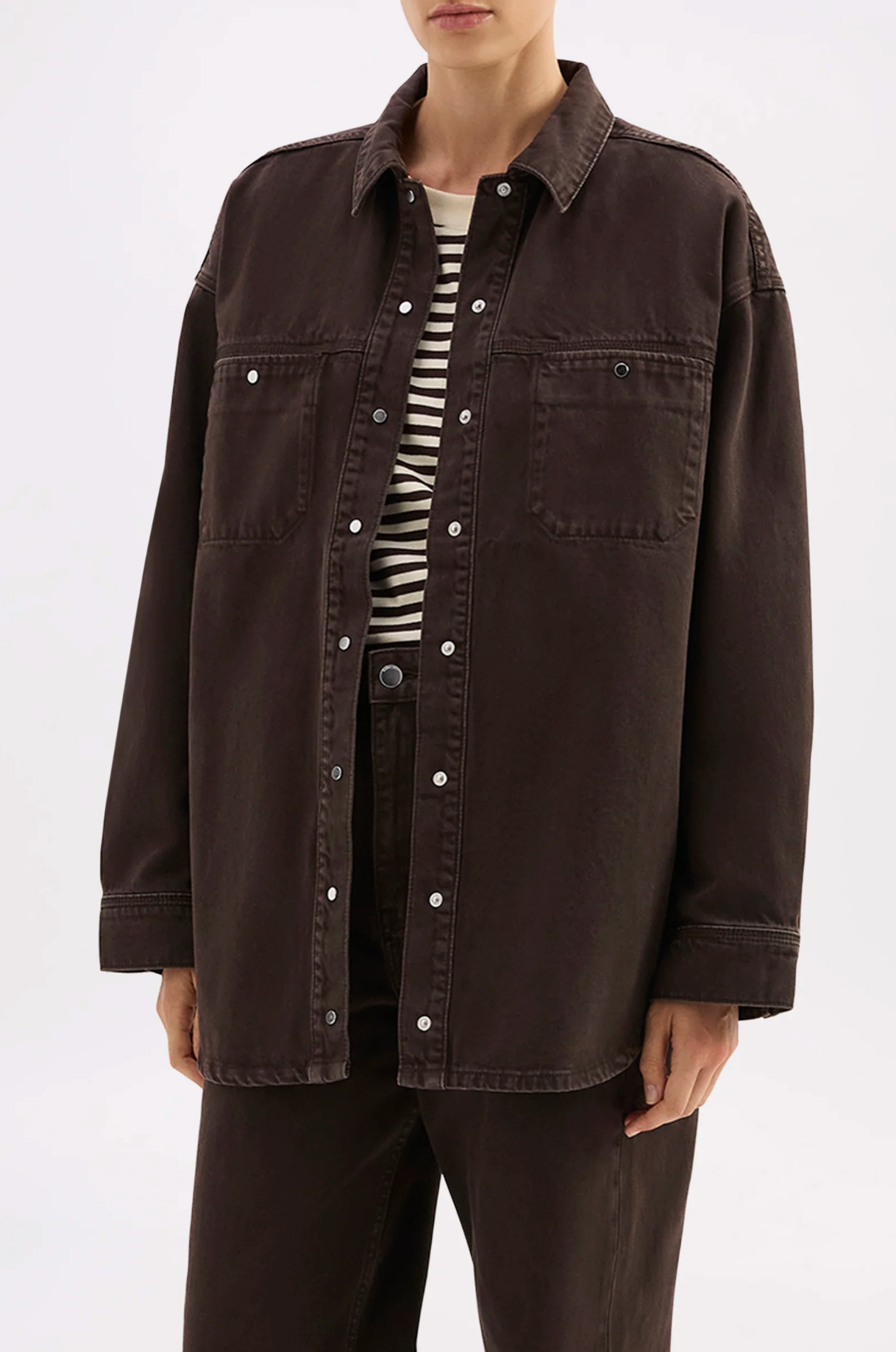 Nude Lucy | Brax Denim Jacket - Espresso