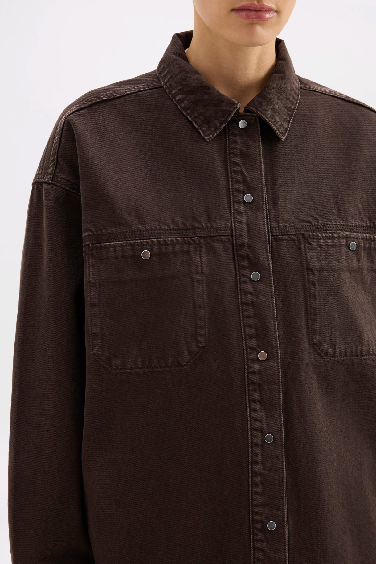 Nude Lucy | Brax Denim Jacket - Espresso