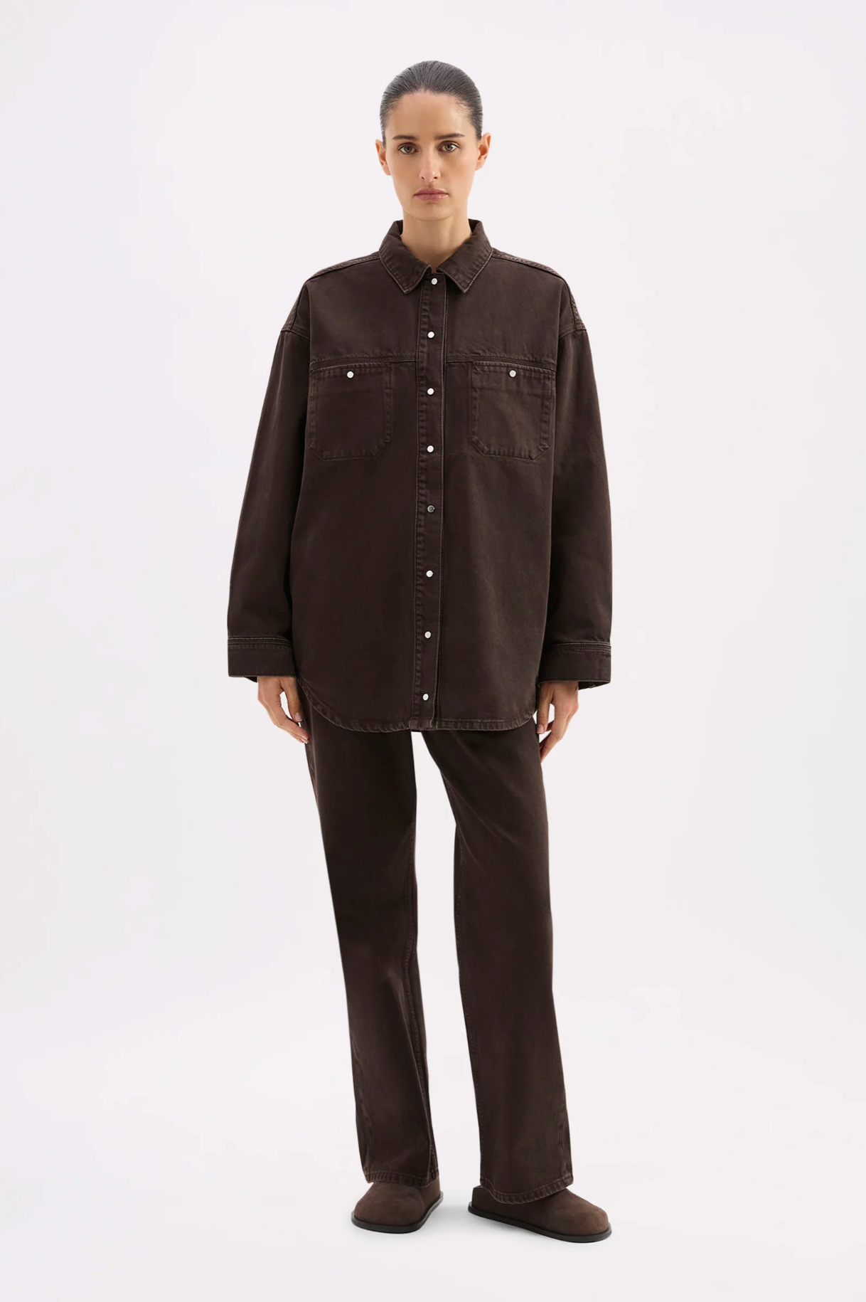 Nude Lucy | Brax Denim Jacket - Espresso