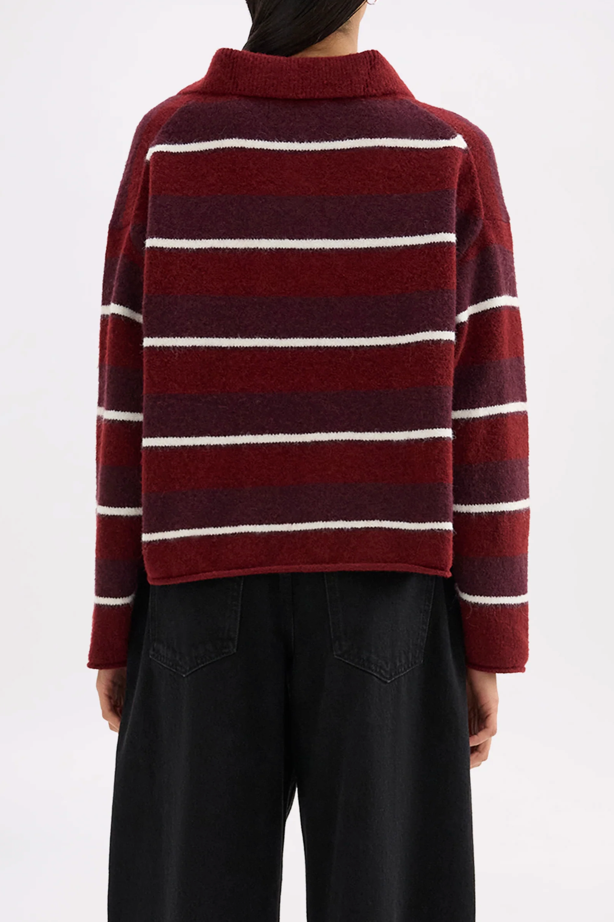 Nude Lucy | Maia Rugby Knit - Mulberry Stripe