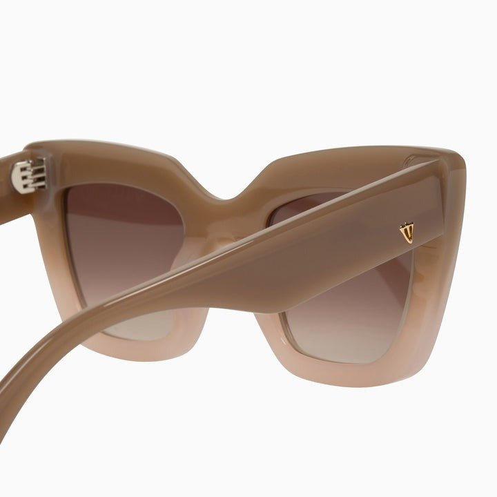 Valley | Brigada Toffee fade to Ivory / Brown Gradient Lens