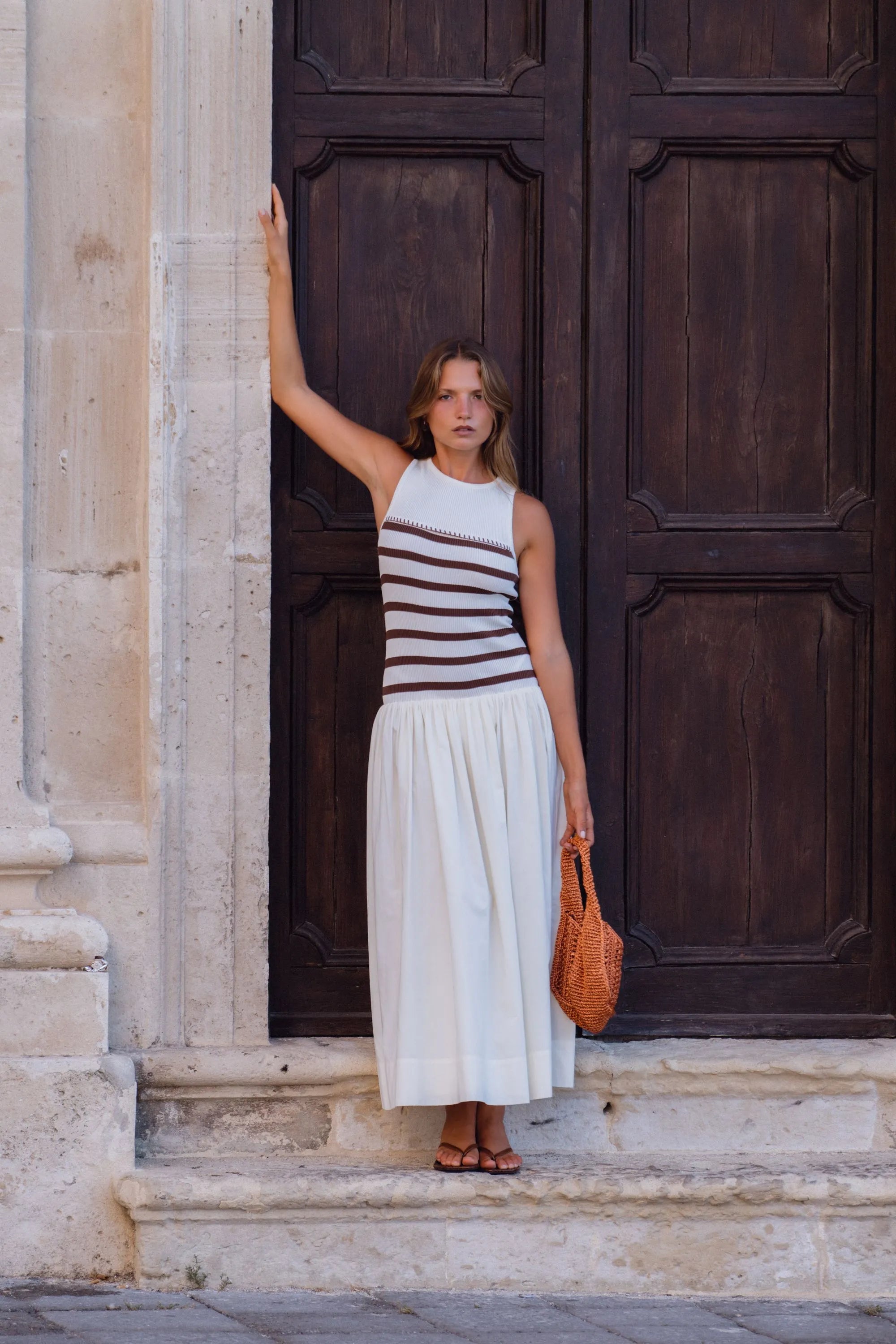 Mon Renn | Rhythm Stripe Mix Dress