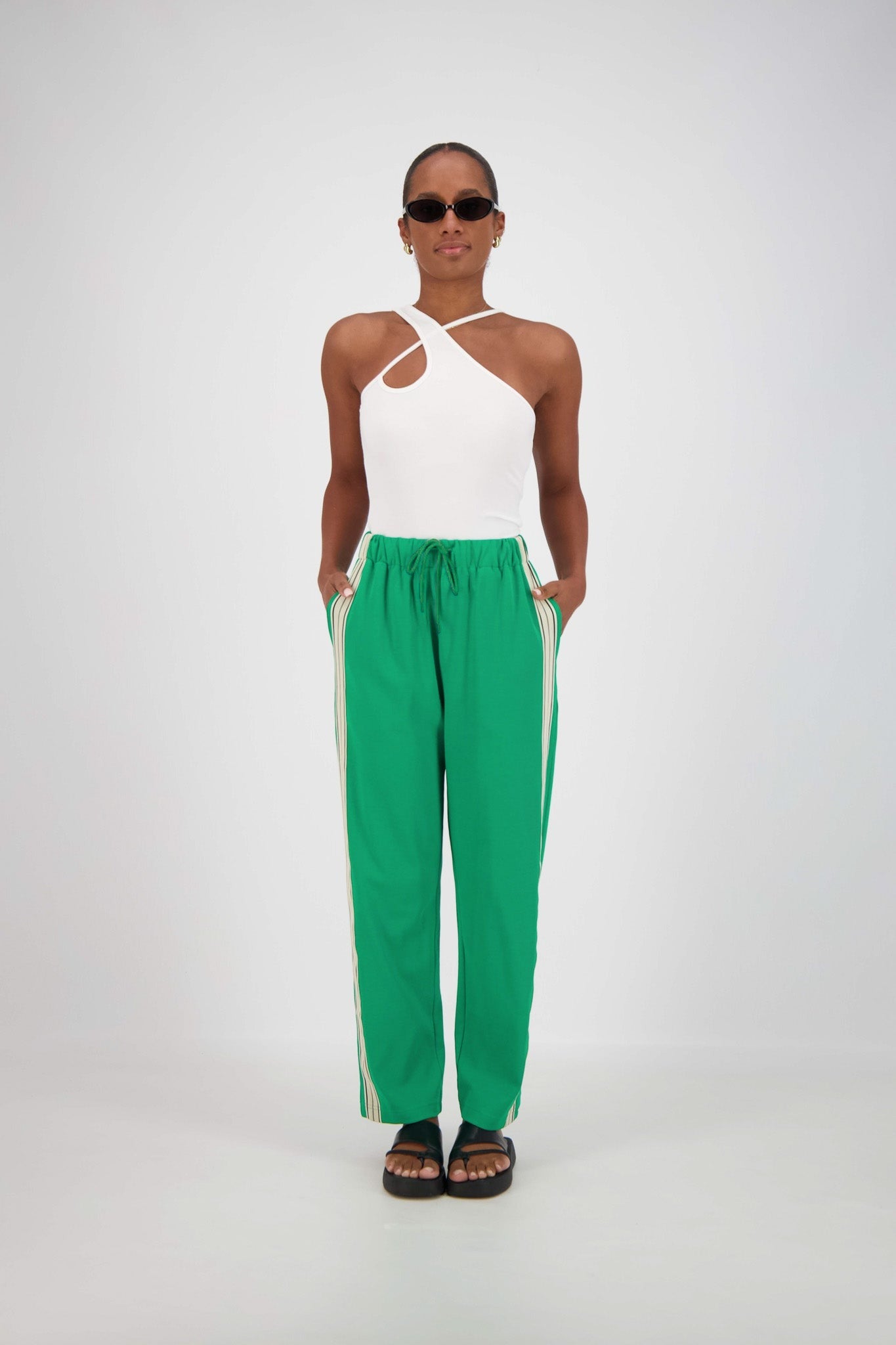 Jasmine Alexa | Panarea Trackpant Green