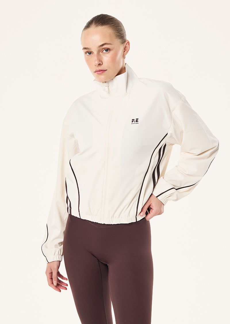 PE Nation | Linear Jacket - Whisper White