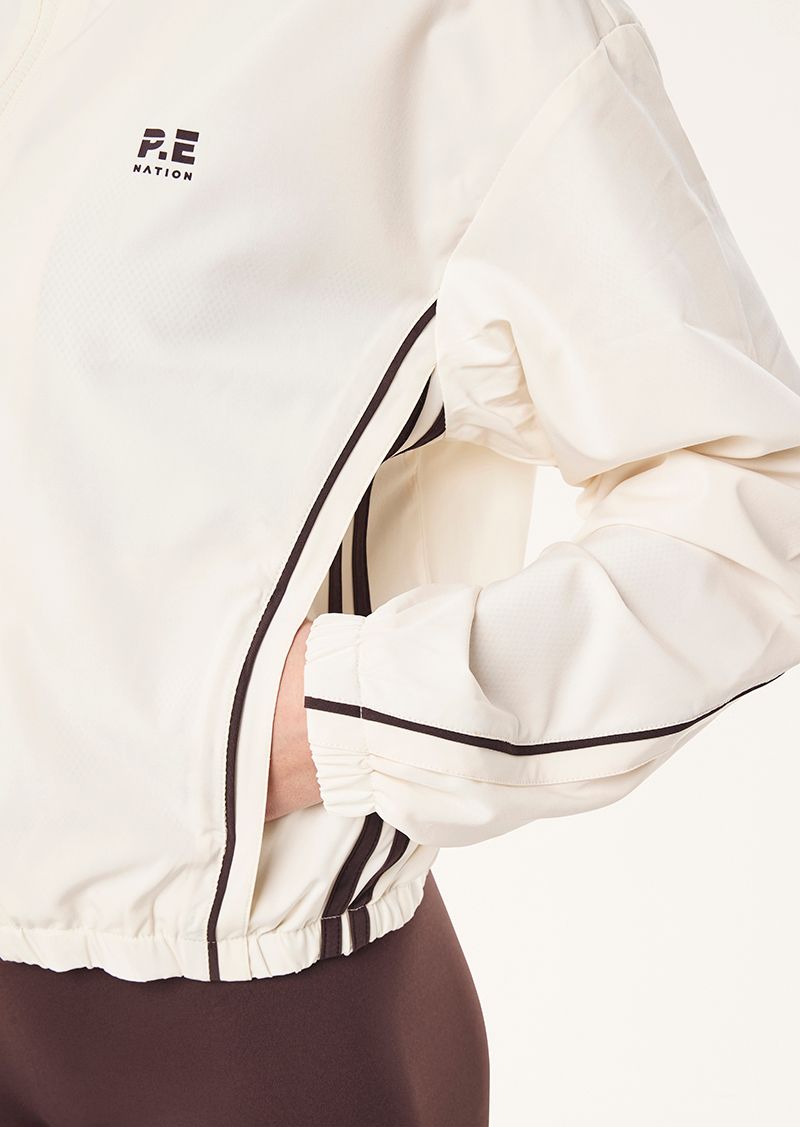 PE Nation | Linear Jacket - Whisper White