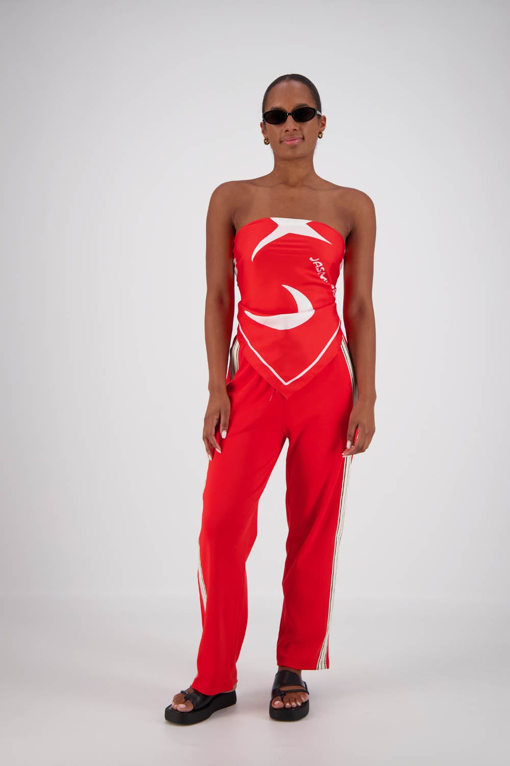 Jasmine Alexa | Panarea Trackpant Red