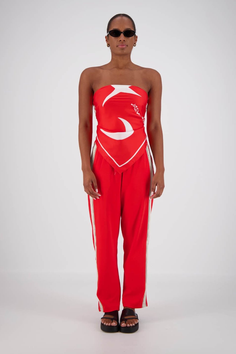 Jasmine Alexa | Panarea Trackpant Red