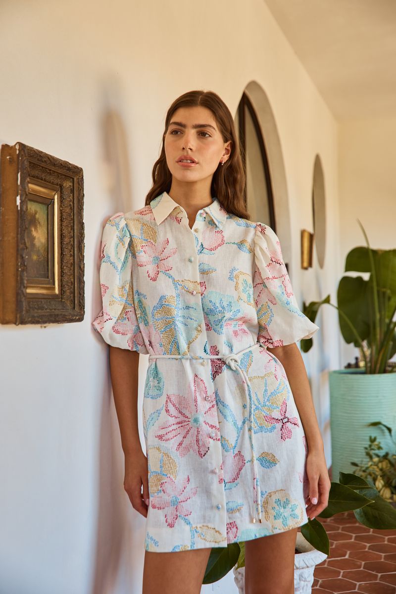 Roame | Berkley Mini Dress - Heritage Bloom
