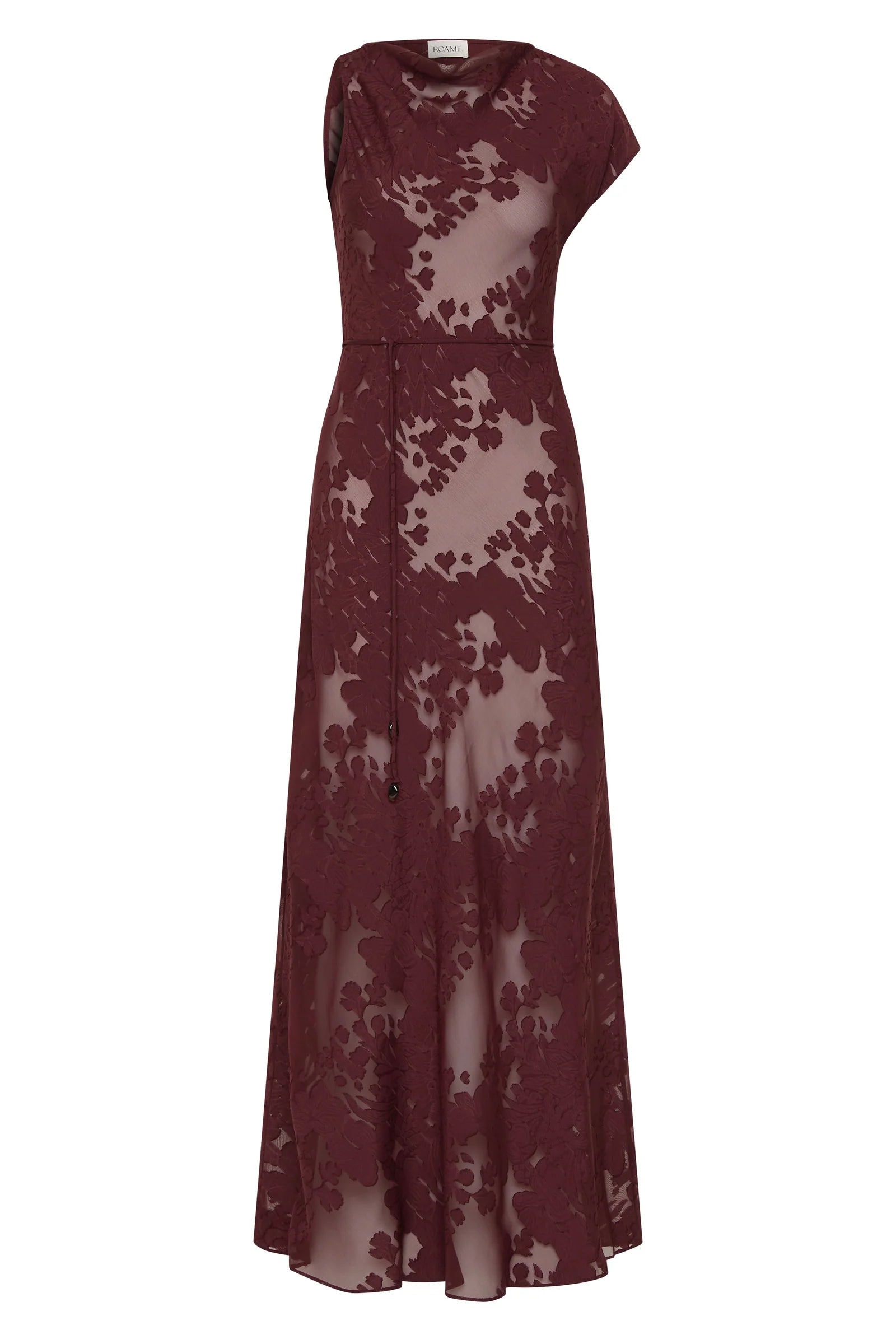 Roame | Capri Dress - Mulburry Jacquard